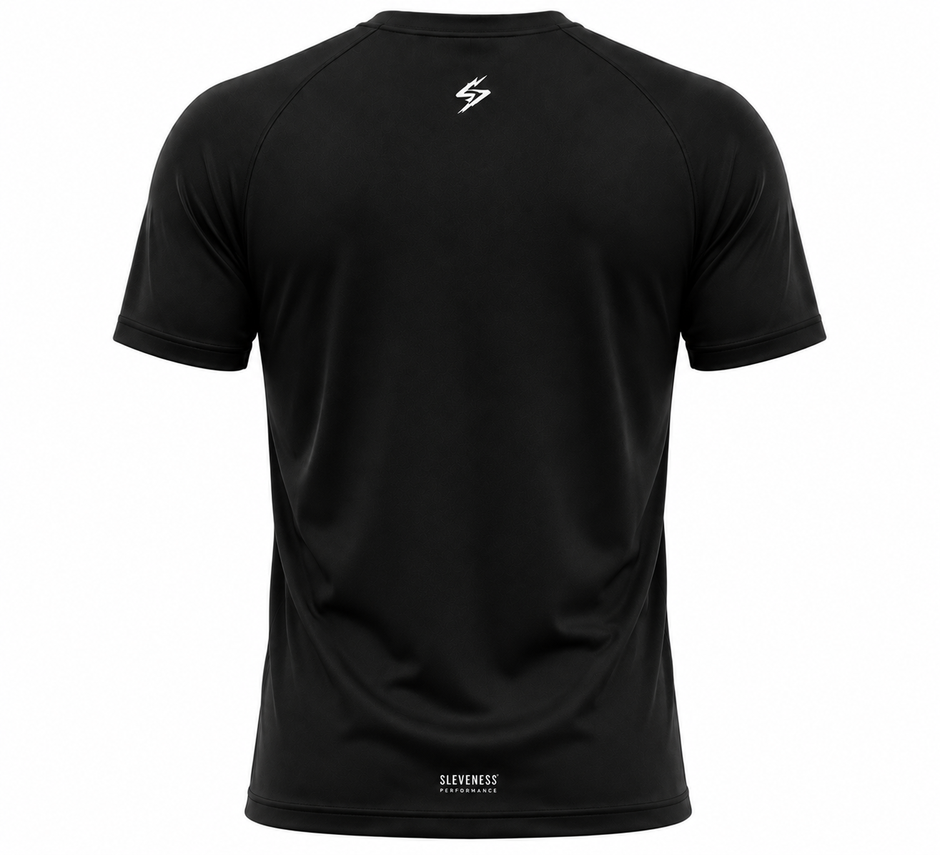 SLEVNESS Earned Not Given men's sport T-shirt product back view