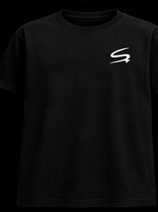 Rise Above Graphic T-Shirt front with SLEVNESS S chest logo