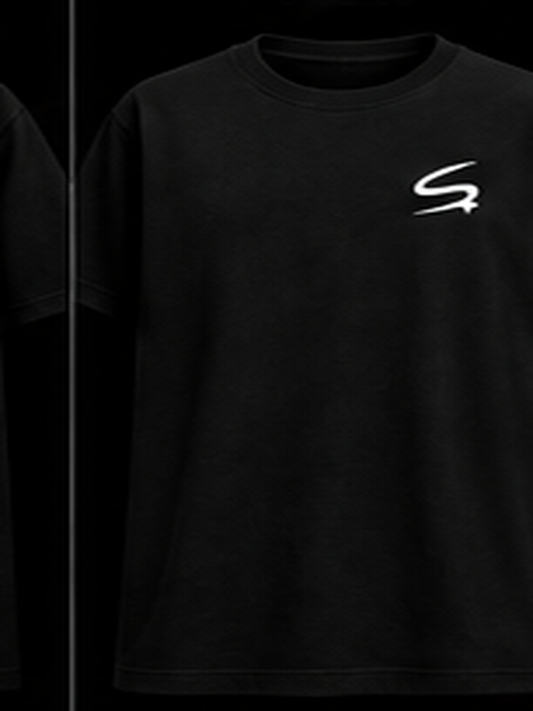 Built In Silence Graphic T-Shirt front with SLEVNESS S chest logo