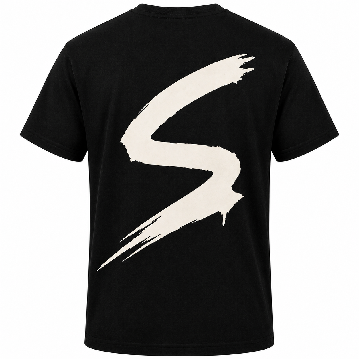 Chase Greatness Graphic T-Shirt - back view black streetwear tee