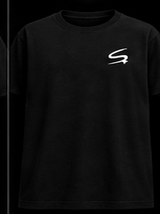 Chase Greatness Graphic T-Shirt front with SLEVNESS S chest logo