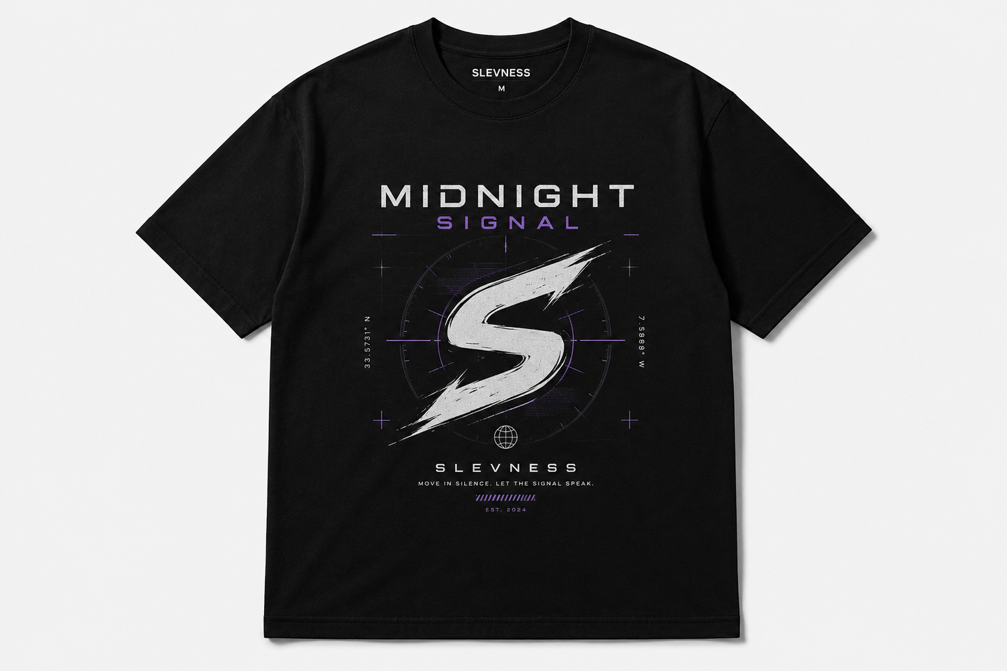 Midnight Signal Graphic T-Shirt