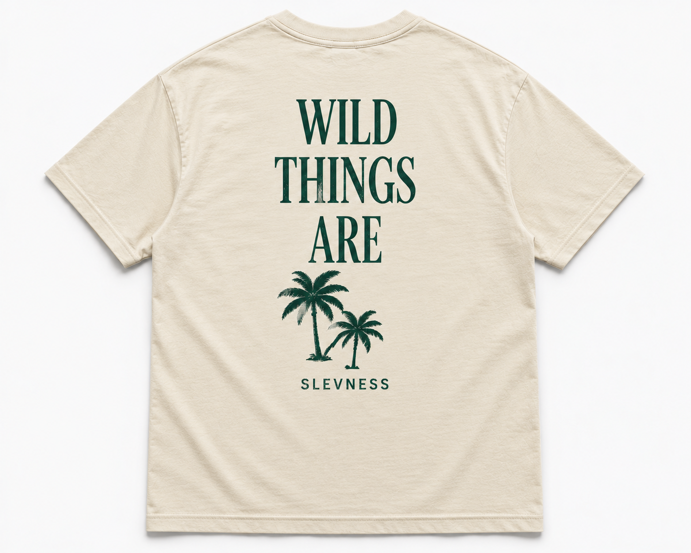 SLEVNESS Lost In Paradise Graphic Tee back view