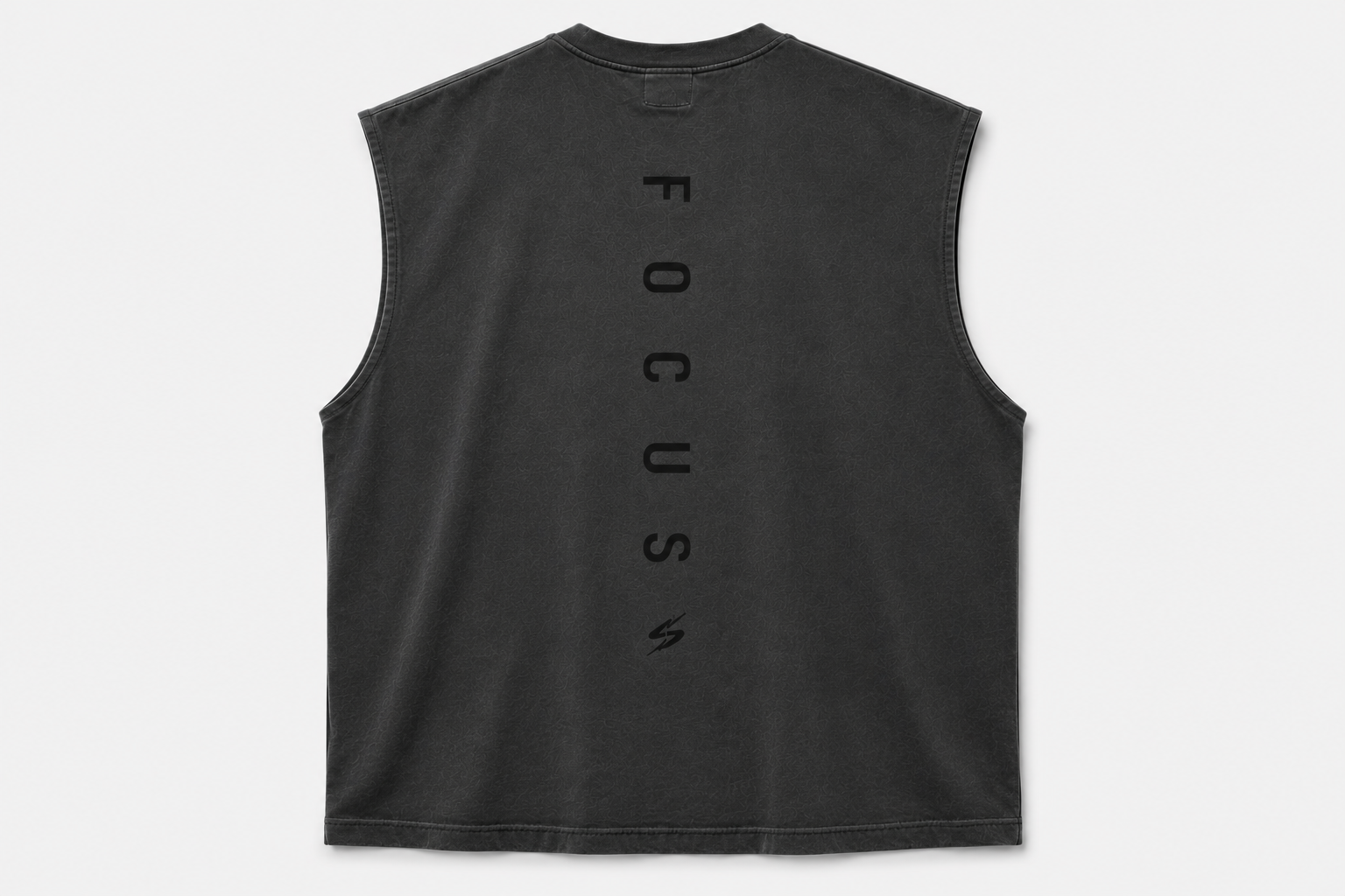 SLEVNESS Focus men's sport T-shirt model back view