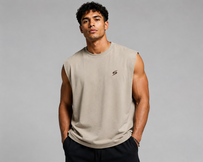 SLEVNESS Relentless men's sport T-shirt model front view