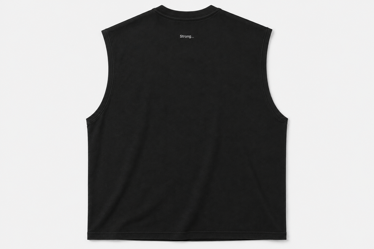 SLEVNESS Strong men's sport T-shirt product back view